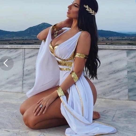 Glow up Goddess Halloween Forplay Costume - Picture 1 of 8